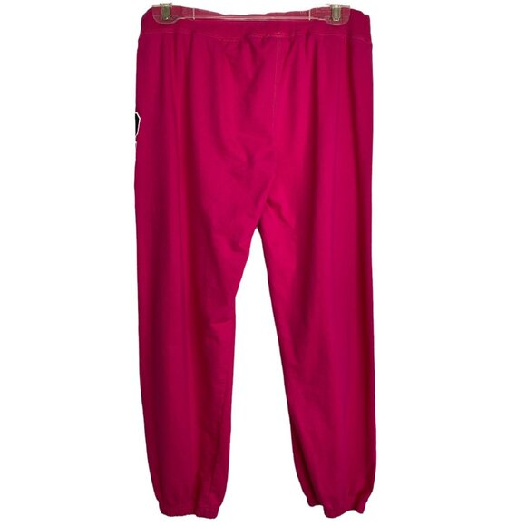 Lagaci Est. 1998 Womens Hot Pink Cotton Outer Banks Jogging Pants Size L Workout - Picture 3 of 11
